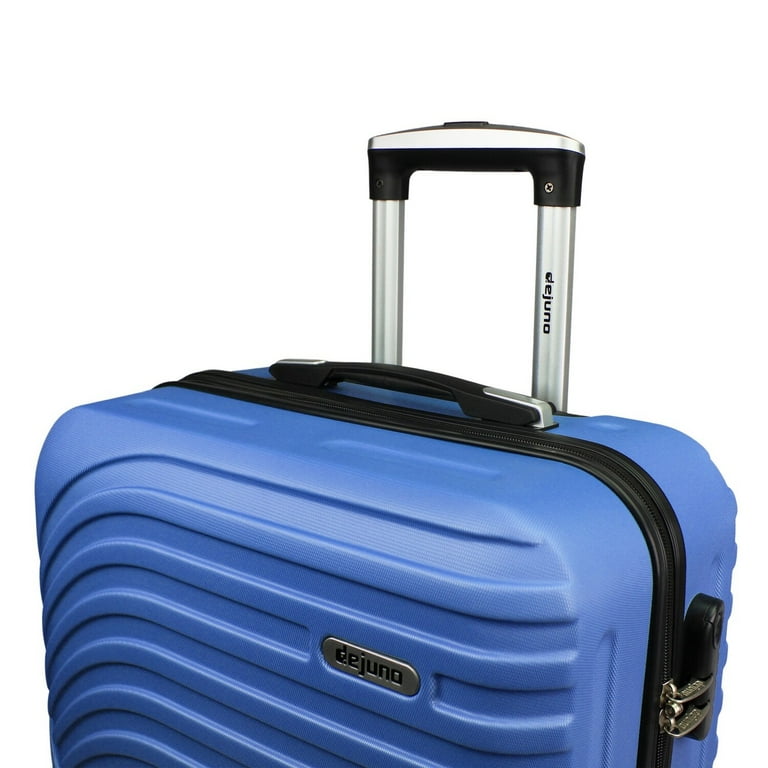 Dejuno Craft Hardside 3-Piece Spinner Luggage Set - Blue - Walmart.com