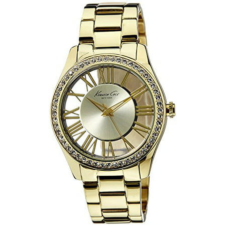 Kenneth cole New York Womens Kc4853 Transparency Yellow gold ...