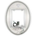 thumbnail image 6 of Side-Lighted LED Bathroom Vanity Mirror: 20" Wide x 28" Tall - Oval - Wall-Mounted, 6 of 7