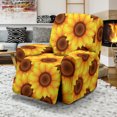 thumbnail image 3 of Housse de Fauteuil Inclinable Motif Tournesol SF07, 3 of 4
