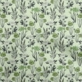 thumbnail image 1 of oneOone Velvet Mint Green Fabric Floral Craft Projects Decor Fabric Printed By The Yard 58 Inch Wide, 1 of 4