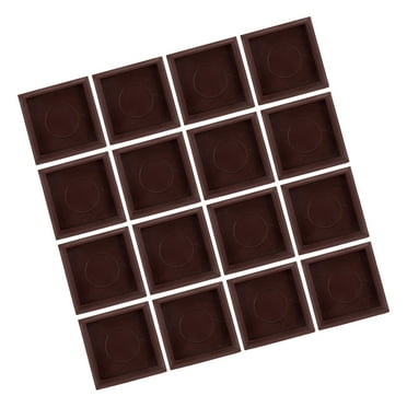 Carpet Fixed Casters Non-slip Bed Stoppers Household Furniture Coasters 16 Pcs Protector Chair Feet Pads Cups