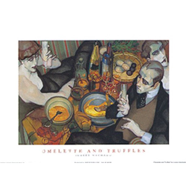 Omelette And Truffles by Juarez Machado 11x14 Art Print Poster