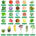 thumbnail image 3 of Plantas Suculentas Artificiales WILLBOND 50 Piezas Surtidas, 3 of 6
