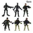 thumbnail image 1 of 6 Pcs/set Modèle d'Assemblage de Soldats de l'Armée Mini Figurines d'Action Jouet pour Enfants Autres Modèles, 1 of 6