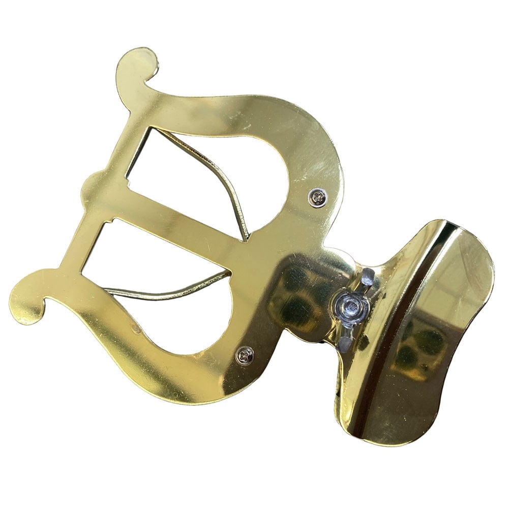 Professional Trombone Clip Music Holder March Music Holder Stand Gold Parts