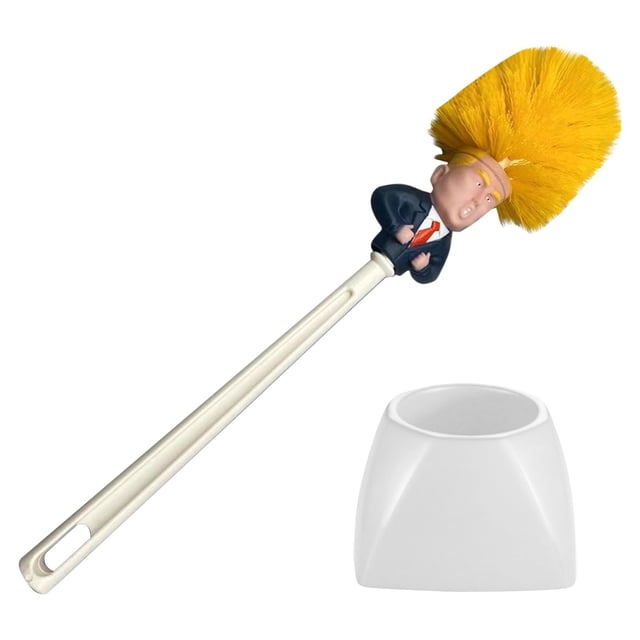 Cheap!Maojin Escobilla para inodoro Escobilla para inodoro Baño Presidente Muñeca Escobilla para inodoro Muñeca creativa Escobilla para inodoro