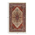 thumbnail image 3 of Rugs America ROYAL HERIZ Collection Ivory Coast RH001 Boho Transitional Area Rug 5'0"X8'0", 3 of 5