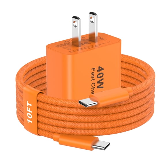 Cargador FUHAYA 40W USB-C de carga rápida con cable de 3 m para iPhone 17