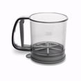 thumbnail image 1 of Stainless Steel Sieve Flour Sieve Handheld Semi Automatic Mesh Baking Round Sugar Powder Cup Filter Sieve Home, 1 of 8