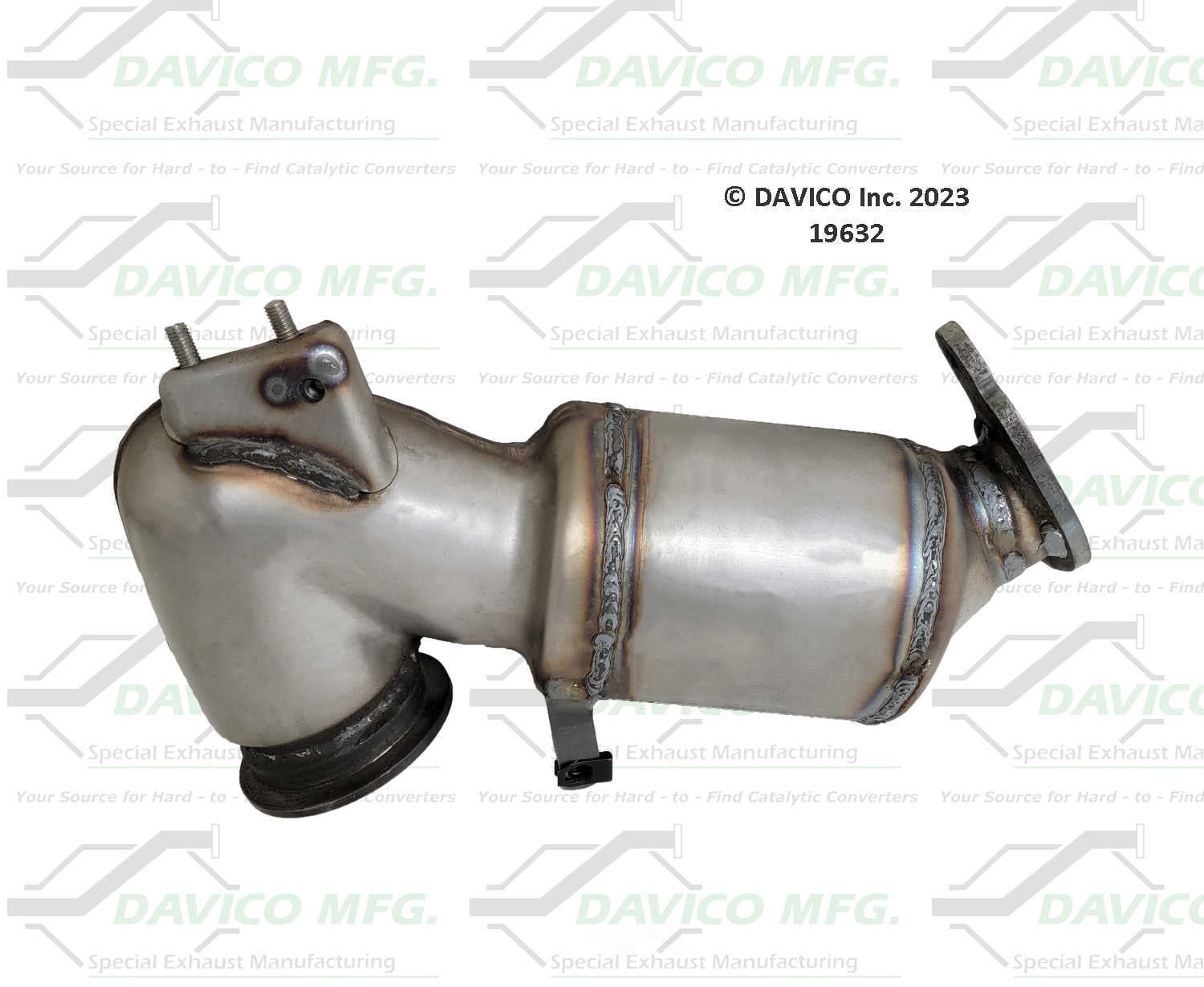 Davico Mfg 19632 Direct-Fit Catalytic Converter