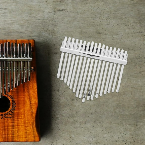 Niceauty Kalimba Keys 17 Keys Manganese Steel Stamped Design Clear Sound 1Set