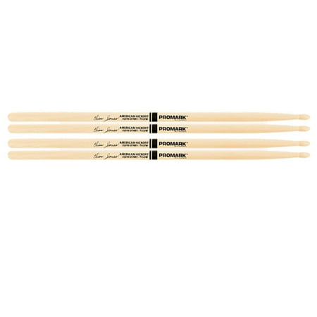 2 PACK ProMark Elvin Jones Jazz Wood Tip Hickory Drumsticks TXJZW-2