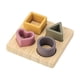 thumbnail image 5 of Baby Toys Silicone Blocks & Wood Pad Jigsaw Puzzle Games TYRY.HU 3D Puzzle Montessori Toys Sorting Math Preschool Educational Teether Toy Geometry Early Learning For Kids Toddler Babies Motor Skills, 5 of 5