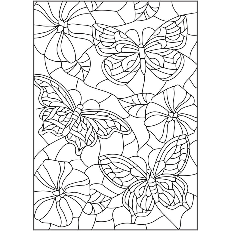 Cra-Z-Art Timeless Creations, Feathered Friends New Adult Coloring