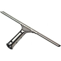 Ettore Products Original Window Squeegee 12118 - Extendable Metal Handle, Rubber Blade - 18 Inch
