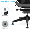 thumbnail image 2 of STOBOK 5 Ruedas Premium para Silla de Oficina, Tamaño Estándar Universal, Ruedas de Repuesto de PU, 2 of 8