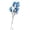Blue, variant on RITIER Artificial Cherry Blossoms Stems, Faux Plum Blossom Branch for Vase Arrangement Home Wedding Decor, 19.7 Inch, 1 Piece