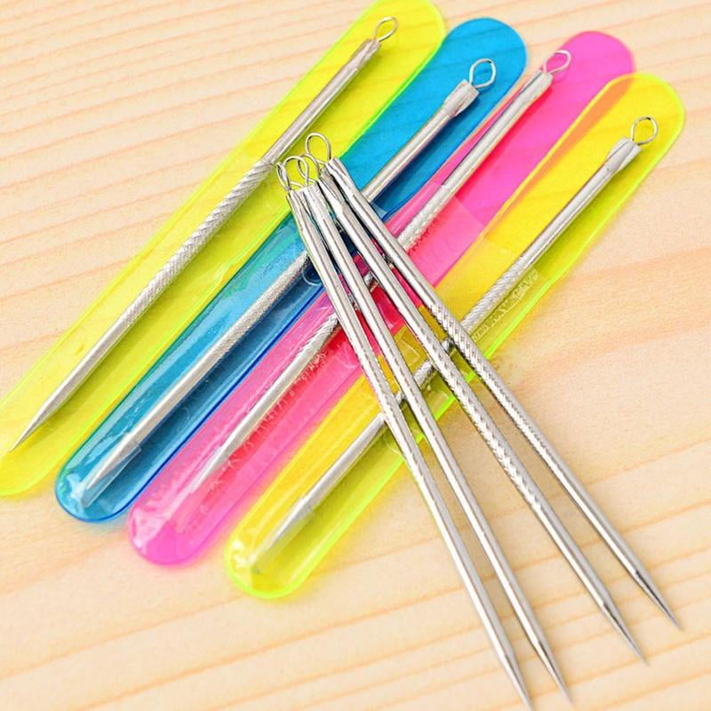1PC Blackhead Comedone Acne Pimple Blemish Extractor Remover Steel Needles Remove Tools Face Skin Care Pore Cleaner