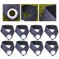 thumbnail image 1 of OULII 10Pcs Easy Install Tent Nail Fixing Buckles Black Canopy Pole Fixator for Outdoor Use, 1 of 8