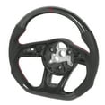 thumbnail image 2 of Oubit Steering Wheelfor,Carbon Fiber Steering Wheel Steering Wheel Modification Nappa Perforated Steering Wheel Multi-Functional, 2 of 9
