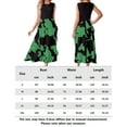 thumbnail image 2 of EIMELI Robe Élégante pour Femmes Mode Irrégulière Fendue Robe Décontractée Simple Vacances au Bord de la Mer, 2 of 7