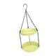 thumbnail image 2 of Accesorios de alimentación de aves amantes de los pájaros regalos fáciles de limpiar niños con patio de doble placa, adorno de decoración del jardín Amarillo, 2 of 8