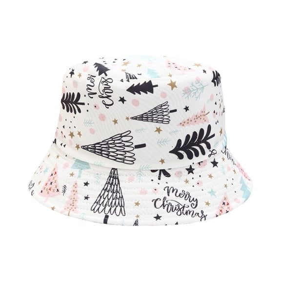 Fisherman Hat for Women Men BWASD Casual Fruit Floral Print Sunshade Hat Trendy Wide Brim Bucket Cap for Outdoor Beach Vacation Travel Summer Blue