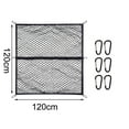 thumbnail image 2 of 120X120Cm Car Truck Bed Trailer Mesh Net Heavy Duty Cargo Net For Trailer Boat, 2 of 9