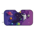 thumbnail image 7 of Goofa Astronaut Printed Car Windshield Sunshade,Foldable Reflective Sun Visor,UV Protection Heat Blocker Sunshade,Car Cooling Accessory-Small, 7 of 7