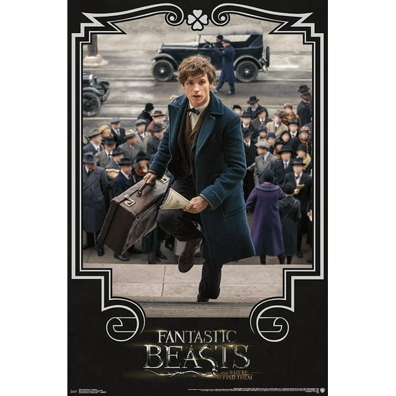 Fantastic Beasts And Where To Find Them - Newt Steps Wall Poster, 22.375" x 34"