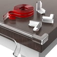 thumbnail image 2 of Protector de esquinas para mesas de bebé 100 % silicona, protector de muebles para bebé preadhesivo transparente de 1 m, protectores de esquinas y bordes de gabinetes para la seguridad del, 2 of 5