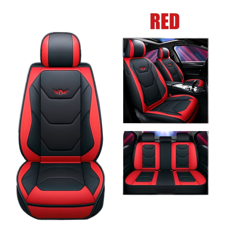 1PCS Leather Car Seat Covers,Faux Leatherette Automotive Vehicle