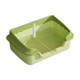 thumbnail image 3 of Bandeja de entrenamiento para ir al baño para perros Almohadillas de entrenamiento Casas de baño Suministros para mascotas Aseo Bedpan Pan Apartamento Espacio de cuadrícula verde 15 mm Sunnimix Bandeja sanitaria, 3 of 8