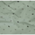 thumbnail image 4 of oneOone Organic Cotton Poplin Twill Fabric Dogs Animal Print Fabric by The Yard 42 Inch Wide, 4 of 4