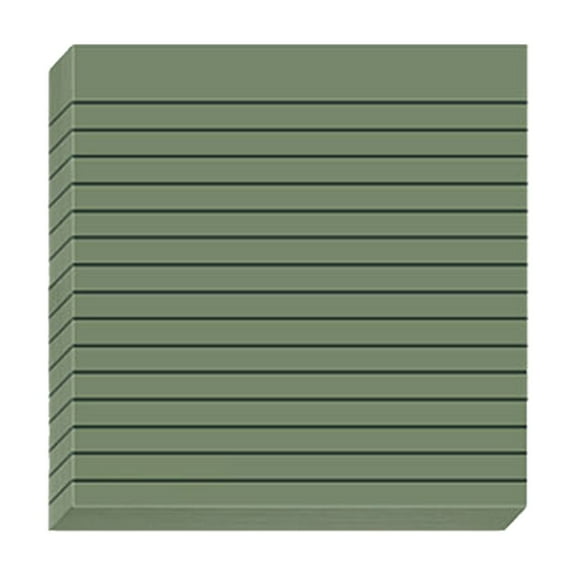 Goohae Reusable Stickies Under $5, Eco-Friendly Angle Transparent Sticky Notes 3X3, Lined Memo Pads for Office, & Home Organization D