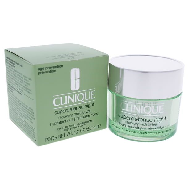 Crema hidratante de recuperación nocturna Superdefense de Clinique para unisex, 1,7 oz Clinique Clinique