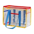 thumbnail image 3 of Bolso de mano transparente jinwen gran capacidad para mujer natación gimnasio eventos deportivos, 3 of 8