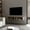 White Oak, variant on White 2-Shelf Media Rack | Saves Space in Primary Living Space, Organizes DVD Players