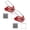 A 2Pack, variant on 2Pcs Stainless Steel French Fry Cutter Potato Vegetable Slicer Chopper Dicer With 1 Or 2 Bits Shaver