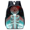 thumbnail image 4 of Doors Roblox figura Escape de la puerta mochila escolar estudiantes de escuela primaria y secundaria mochila de Anime de dibujos animados bolso de hombro, 4 of 4
