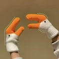 thumbnail image 4 of Silly Goose Gloves, Funny Goose Mittens & Winter Goose Gloves with Thermal Soft Lining, Cute Animal Design for Women Girls Family Gifts, 4 of 7