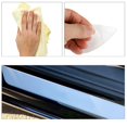 thumbnail image 3 of Protector de puerta Envoltura de protección Etiqueta auto curativa lateral automotriz Decoración antiarañazos Protector protector para Tesla Macarena Película de pintura para umbral de puerta, 3 of 8