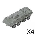 thumbnail image 1 of 3-4pack 4D Modelo 1:72 Vehículo de reconocimiento blindado Jugar juguete educativo para niños 4 piezas, 1 of 8