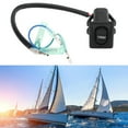 thumbnail image 1 of Trim Tilt Button Switch, Lightweight 87-856990 Tilt Switch Assembly  for Boat, 1 of 8