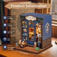 thumbnail image 2 of Kit de casa en miniatura para bricolaje, libro Fsolis, librería Journey Trace, 2 of 7