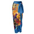 thumbnail image 1 of Nouvelle Robe de Plage Aguichant Imprimée Rétro Maillot de Bain Jupe Longue Tenue de Fête Tenue de Plage Été, 1 of 6