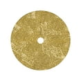 thumbnail image 2 of Taotanxi Christmas Sequin Tree Skirt - 23.6Inch Small Round Gold Glitter Tree Skirt for Xmas & Halloween, 2 of 7