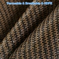 thumbnail image 4 of HOMEYA 6x8ft Sun Shade Cloth Privacy Screen Fabric With Grommets UV-Blocking Outdoor Canopy for Pergola Patio Garden Backyard, Brown, 4 of 9