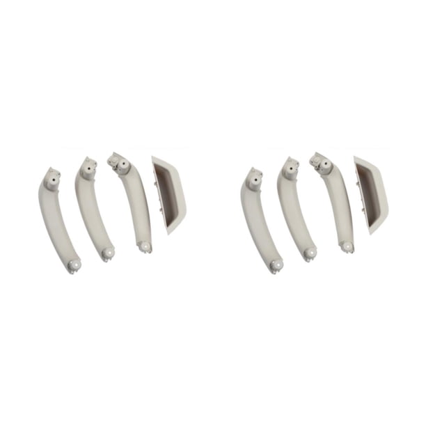 Manija de puerta interior Sidaley 4 paquete/lote resistente a la intemperie Blanco crema 2piezas